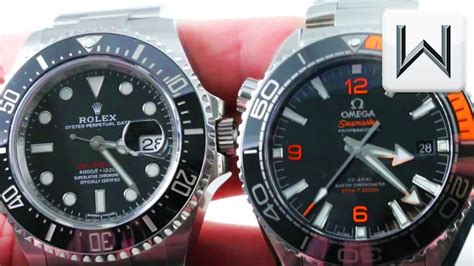 omega planet ocean vs Rolex